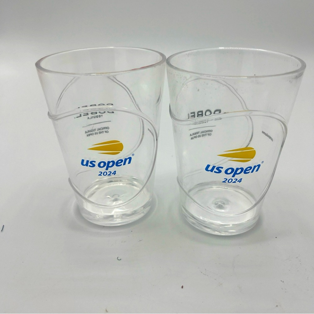 A Set Of 2 US OPEN 2024 DOBEL TEQUILA CUPS LIMITED EDITION